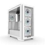 Thùng máy Jetek Gaming Squid Z6 Trắng - Kèm sẵn 4 Fan RGB