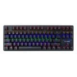 Bàn phím cơ gaming Rapoo V500 PRO 87 | Wireless, TKL, Clicky Switch, RGB, Black