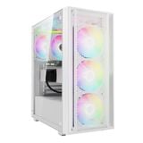 Thùng máy Gamdias Aura GC2 Elite ARGB F-ATX (Kèm Sẵn 4F ARGB) - Trắng