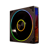 Bộ 3 fan case Leopard TransWarp ARGB - Black | Gió ngược