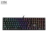 Bàn phím cơ gaming Dareu EK810 | Có dây, Fullsize, Clicky Switch, RGB, Black