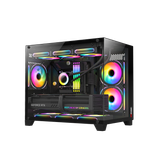 Thùng máy Magic Aqua-M Ultra Pro - Đen | Full Micro ATX, AIO 360 Top