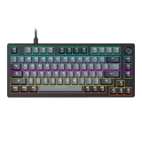 Bàn phím cơ gaming Dareu EK75 | Có dây, TKL, Linear Switch, RGB, Black/Gray