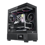Thùng máy VSP X3 Pro Gamer Edition Monitor - Đen, không kèm fan
