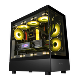 Thùng máy Segotep Endura Pro+ Đen | Full-ATX, không fan