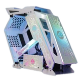 Thùng máy VSP ESPORT ROG ES1 Gaming (No Fan) (Trắng)
