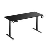 Bàn nâng hạ Manson SmartDesk 1m6 | Khung đen, Mặt đen