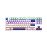 Bàn phím cơ gaming Machenike K500B B87 | Có dây, TKL, Linear Switch, RGB Rainbow, White