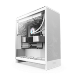 Thùng máy NZXT H7 Flow 2024 - White | kèm sẵn 3 fan F120Q (CM-H72FW-01)
