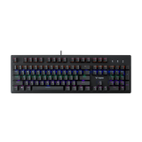 Bàn phím cơ Rapoo V510 Black | Led Rainbow, Blue Switch