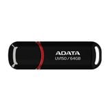 USB Adata 64GB | USB 3.2 Gen1, Plastic, R100, Đen (AUV150-64G-RBK)