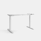 Bàn văn phòng Nâng hạ Apex DP02 1m4 / 1m6 | Thép, Trắng