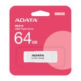 USB ADATA 64GB Trắng / USB 3.2 Gen 1 (UC310-64G-RWH)